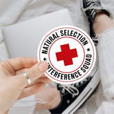 3 Pcs Natural Selection Interference Squad Sticker, EMT EMS Stickers First Aid Gifts, Funny Paramedic Medical Nursing Healthcare - Vinyl Sticker 3 Inches for Water Bottles Laptop Phone Car Ski Helmet